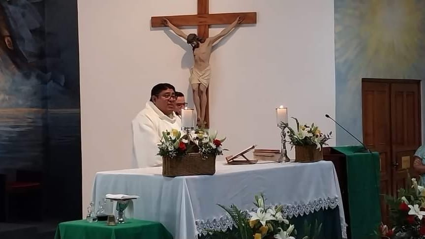 Sacerdote Mauricio Valdivia Prado, rector y director titular del Colegio Salasanz de Managua. Foto: redes sociale.s
