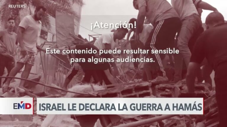 Israel declara la guerra a Hamás