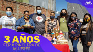 Intergrantes de la Red de Mujeres Pinoleras