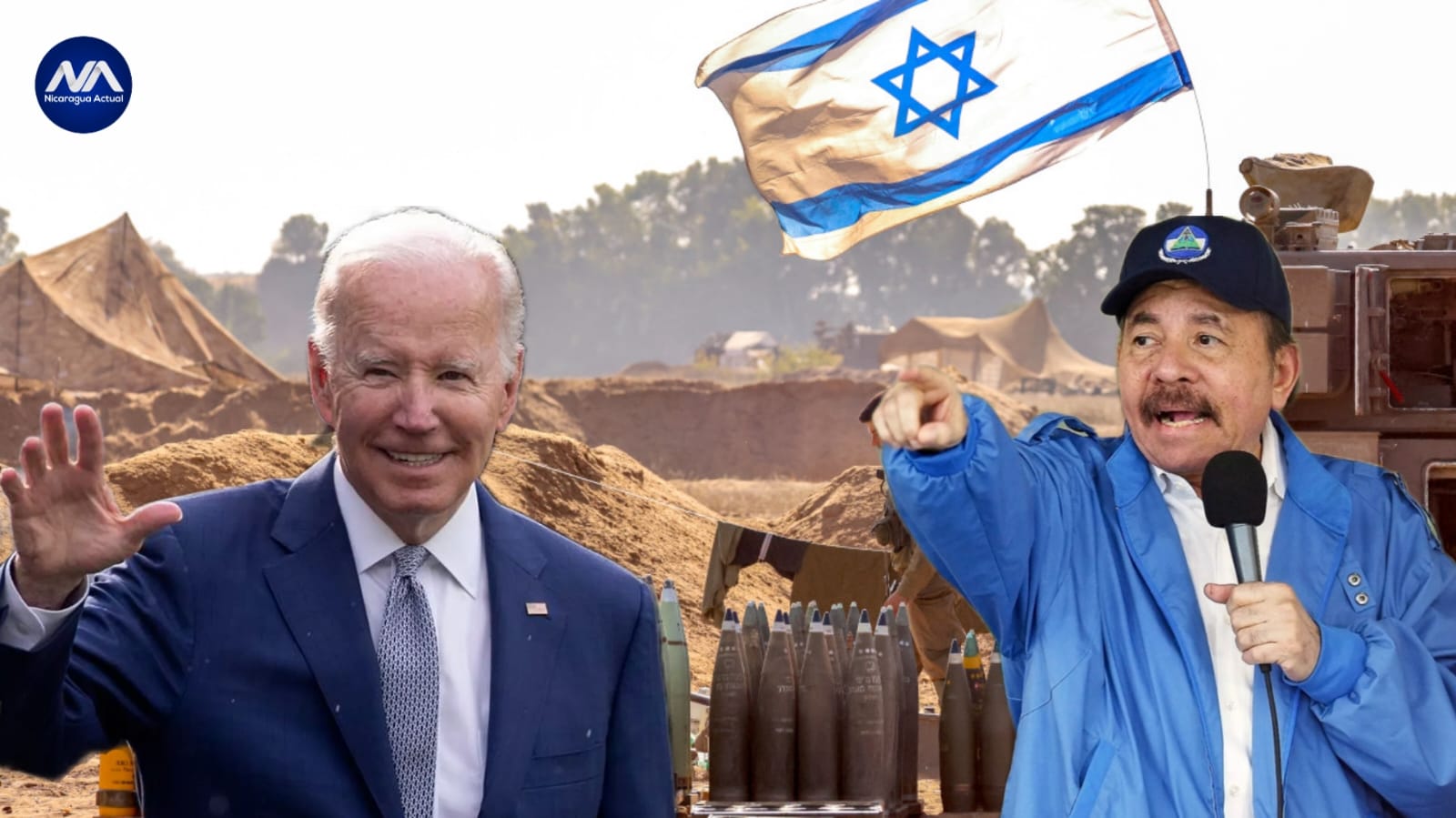 Daniel Ortega acusa a EEUU de encabezar el conflicto entre Israel y Gaza.