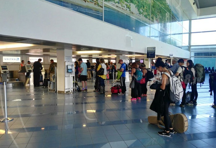 Aeropuerto de Nicaragua recibe a migrantes procedentes de Cuba. Foto ilustrativa del aeropuerto Augusto C. Sandino.