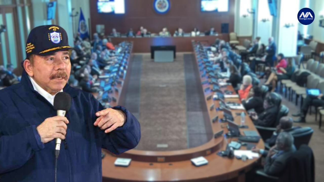 Dictadura de Daniel Ortega celebra salida de Nicaragua de la OEA.