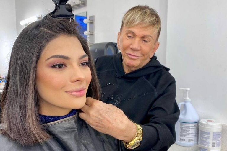 Miss Universo Sheynnis Palacios, pasa por manos del zar de la belleza, Osmel Sousa.