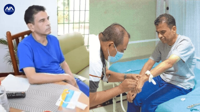Monseñor Rolando Álvarez preso en una cárcel de Nicaragua
