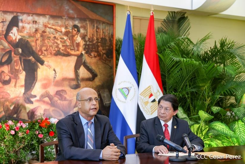 Hassan nuevo embajador de Egipto en Nicaragua Foto Prensa Oficialistas
