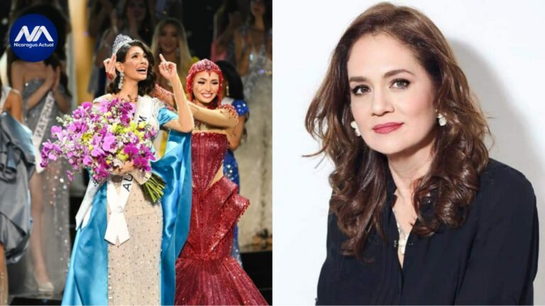 Karen Celebertti anuncia su retiro de Miss Nicaragua.