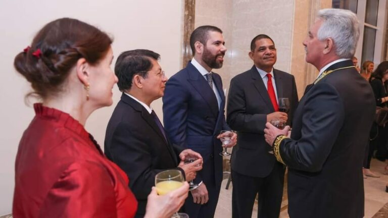 Laureano Ortega Murillo reafirma fidelidad de sus padres a Rusia. Foto: prensa oficialista.