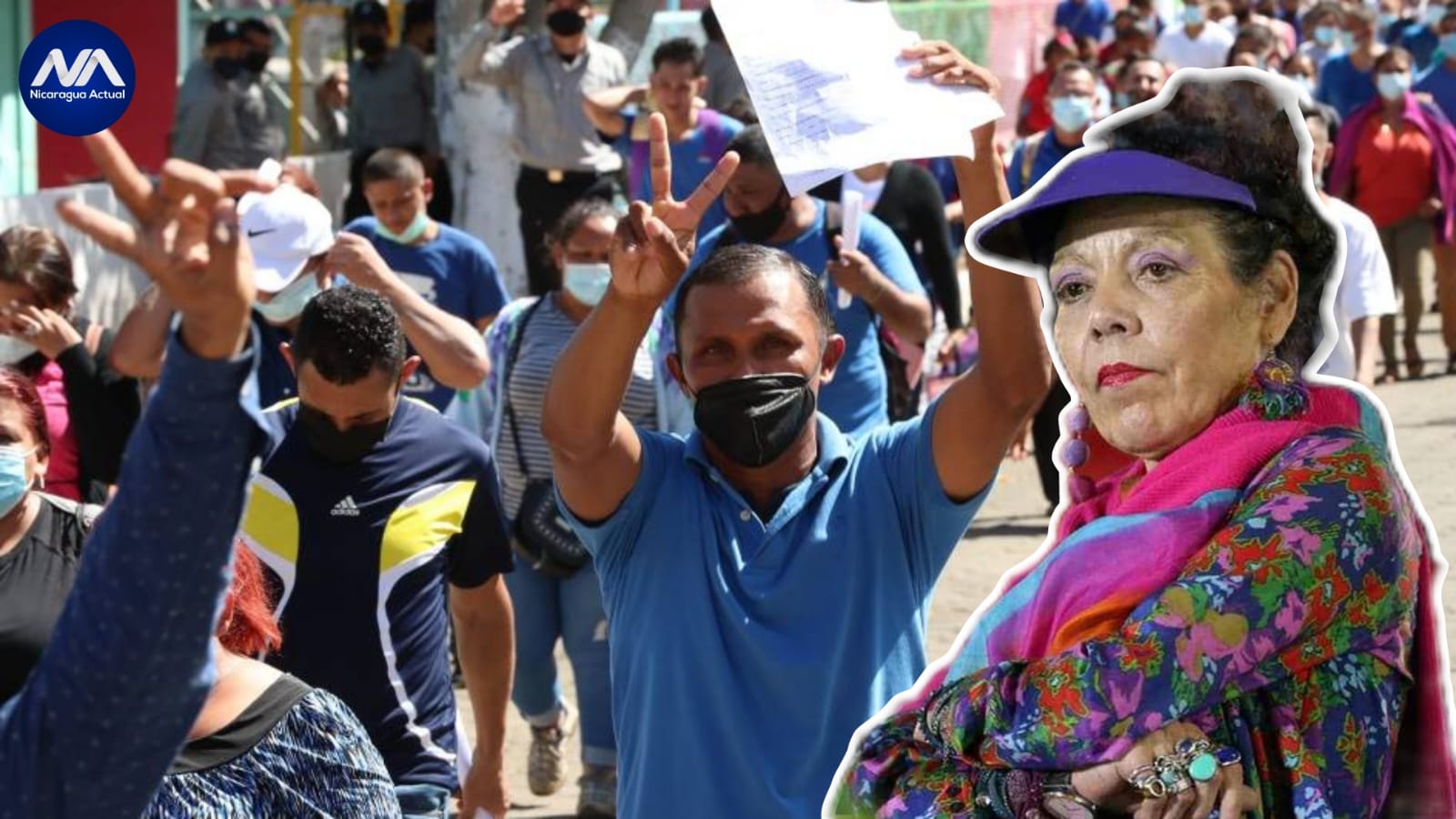 La vocera sandinista, Rosario Murillo, justificó la liberación de más reos políticos en Nicaragua. Foto: NA.