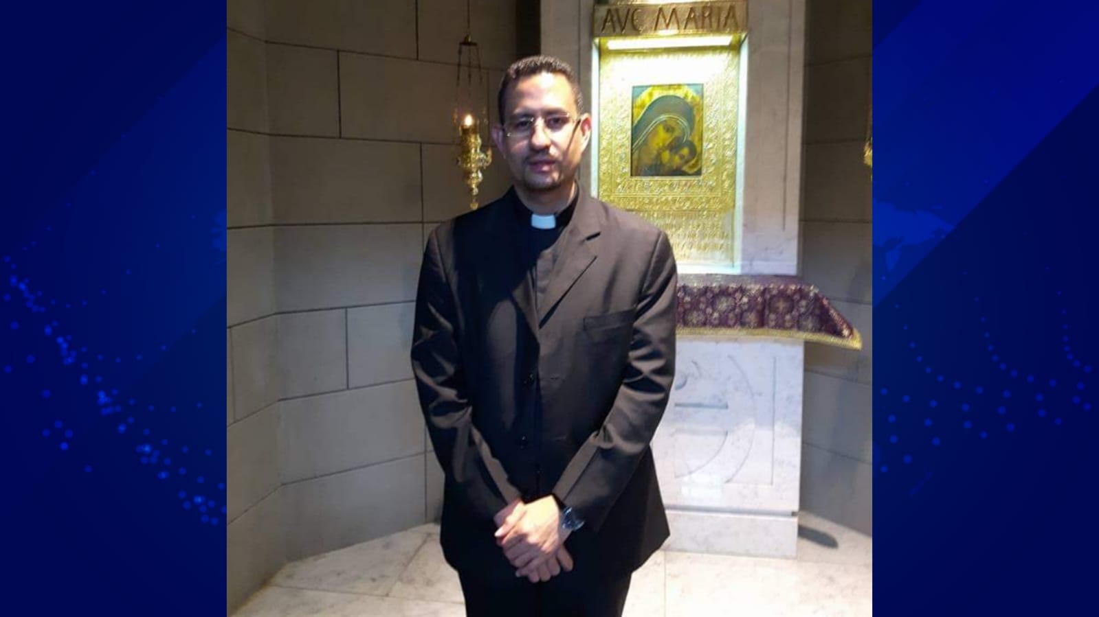 Niegan ingreso al país al sacerdote Marlon Bodán, quien sirve en la Diócesis de Granada. Foto: NA.
