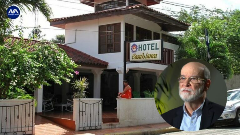 Policía sandinista expropia de un hotel en San Juan del Sur a mamá del ex magistrado Rafael Solís. Foto: NA.