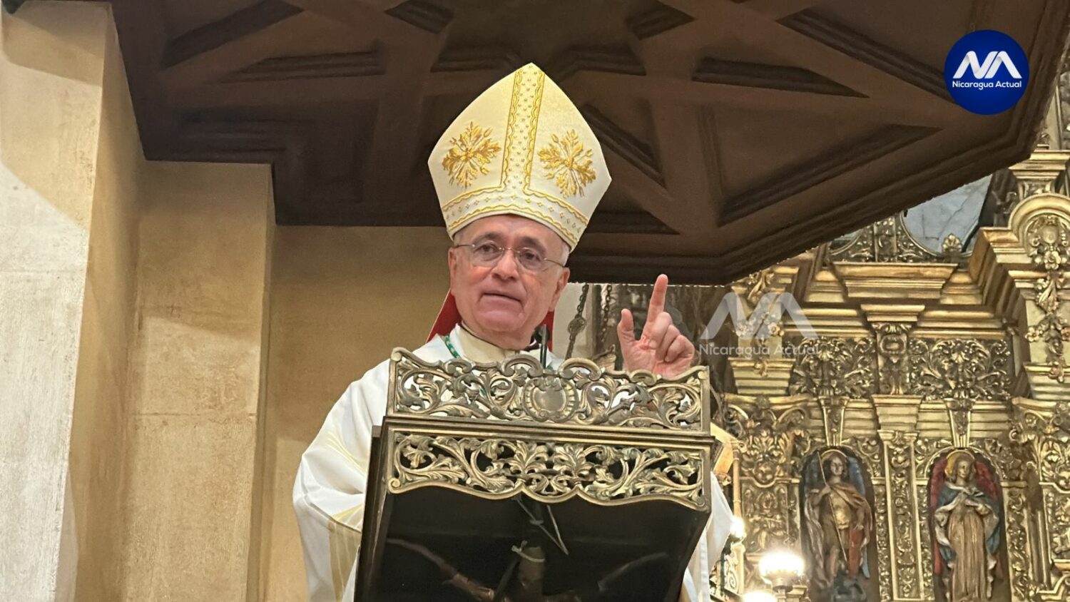 Monseñor Silvio Báez. Foto: NA.