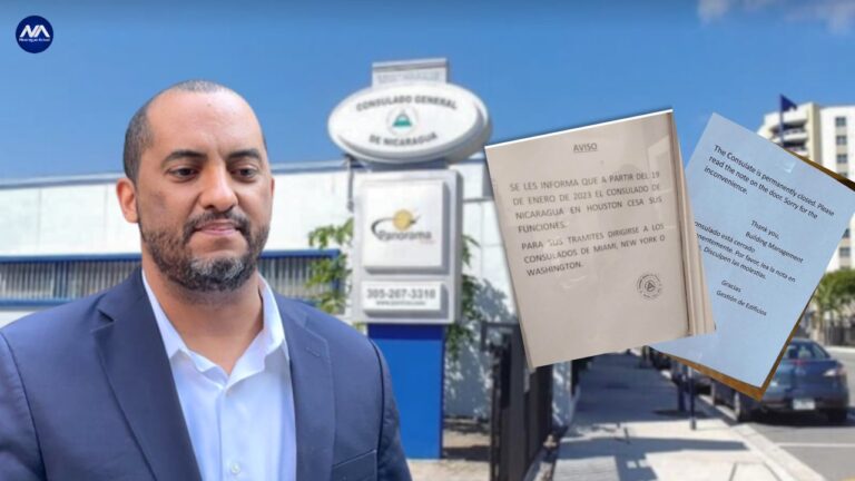 Arturo McFields expresó su denuncia por el cierre de consulados de Nicaragua en los Estados Unidos. Foto: NA.