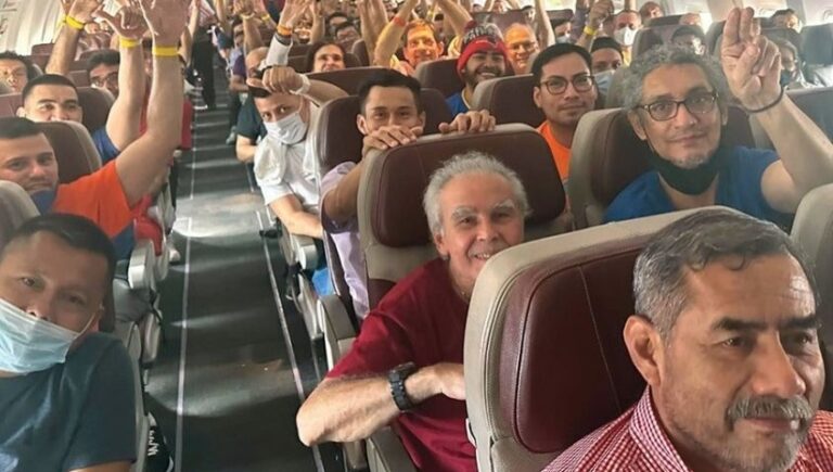 El "vuelo de la libertad", un hecho memorable en los años de lucha cívica en Nicaragua. ex reos políticos