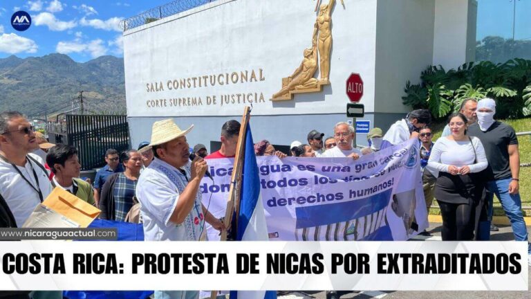 Exiliados nicaragüenses al poder judicial de Costa Rica no extraditar a opositores de Ortega.