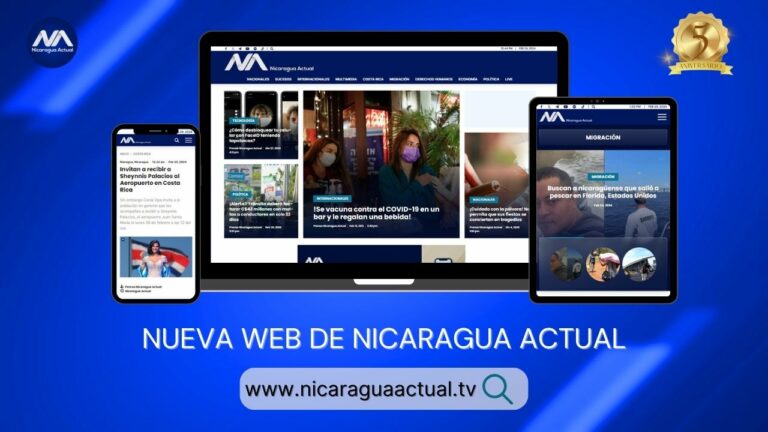 Nicaragua Actual lanza su nuevo sitio web