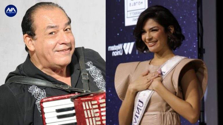 Carlos Mejía Godoy escribe canción a Sheynnis Palacios.