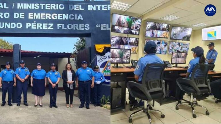 Policía sandinista y Ministerio del Interior crea Centro de Emergencia.
