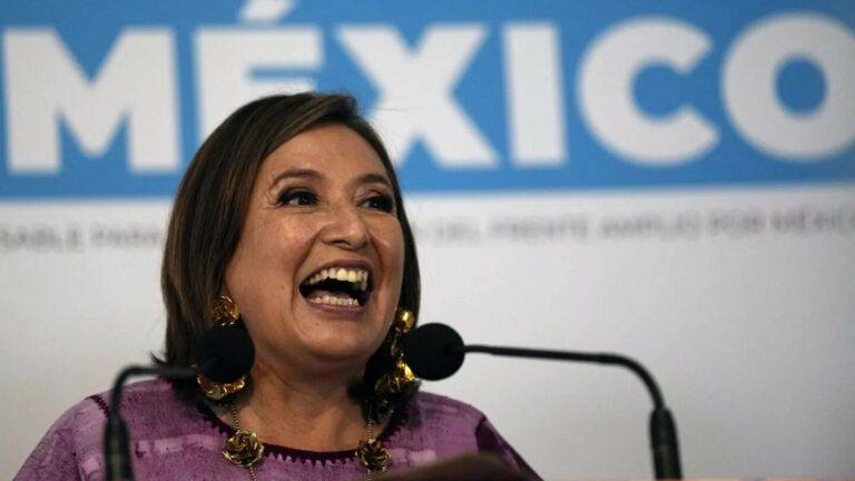 Xóchitl Gálvez se perfila como la candidata presidencial.