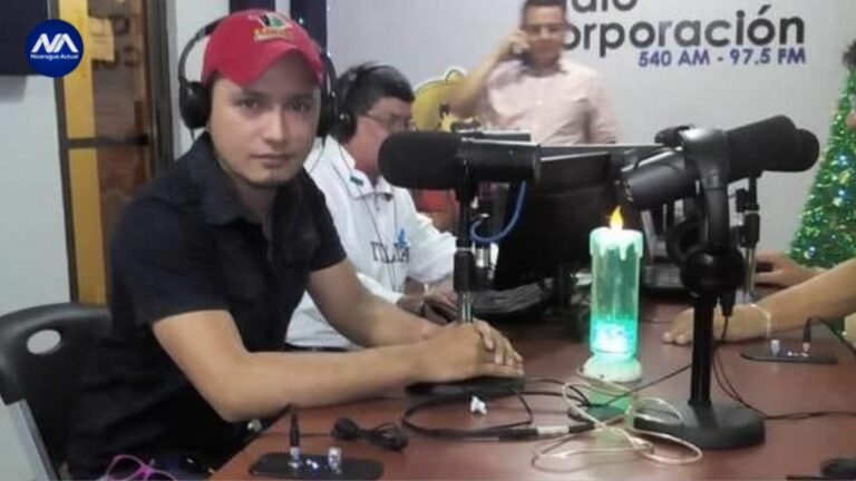 Fallece periodista Yilber Idiaquez, corresponsal de Radio Corporación en Masaya