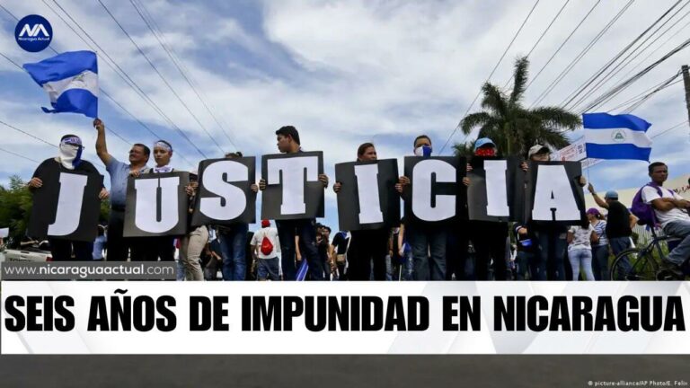 Injusticia e impunidad cobija a la dictadura al cumplirse 6 años de la insurrección de abril 2018