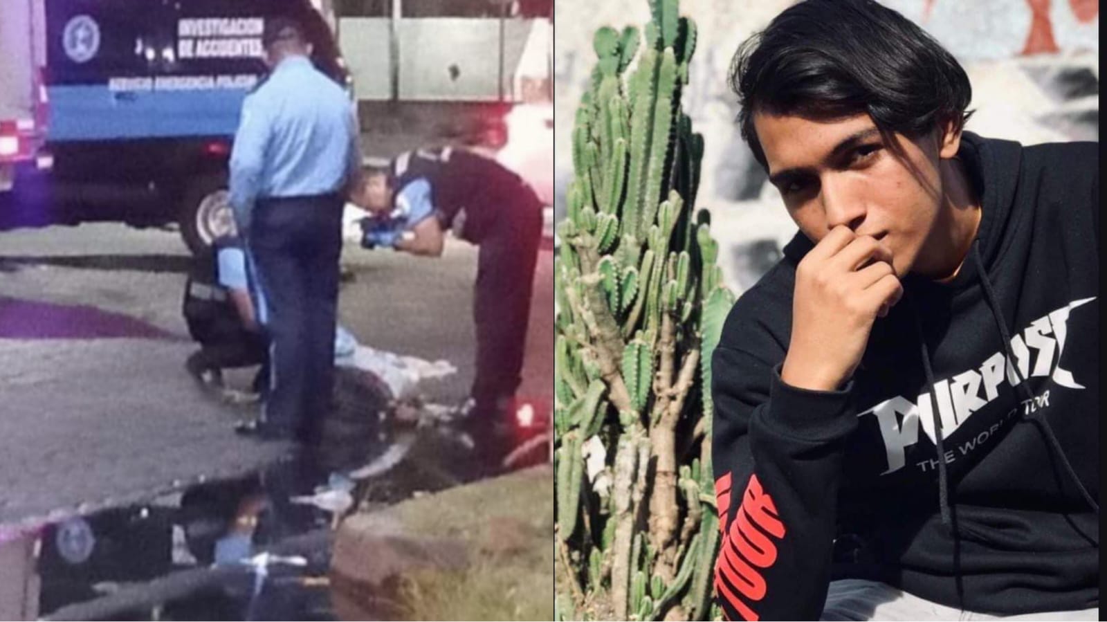 Junior Eduardo Dávila Mairena fallecido en accidente de tránsito foto nicaragua actual