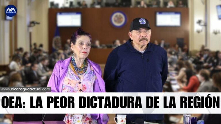 OEA Dictadura sandinista es la peor de la región