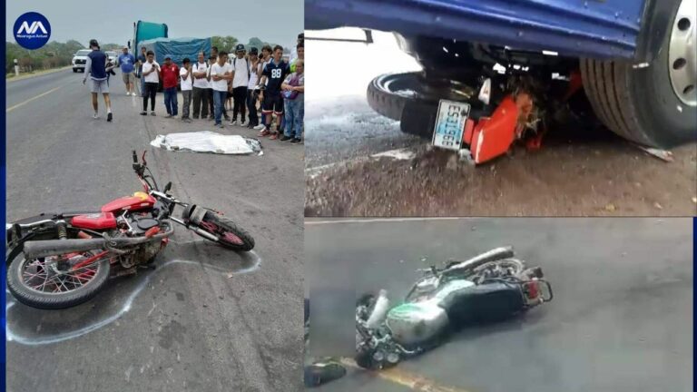 Al menos cinco personas murieron en accidente de motocicletas en Nicaragua