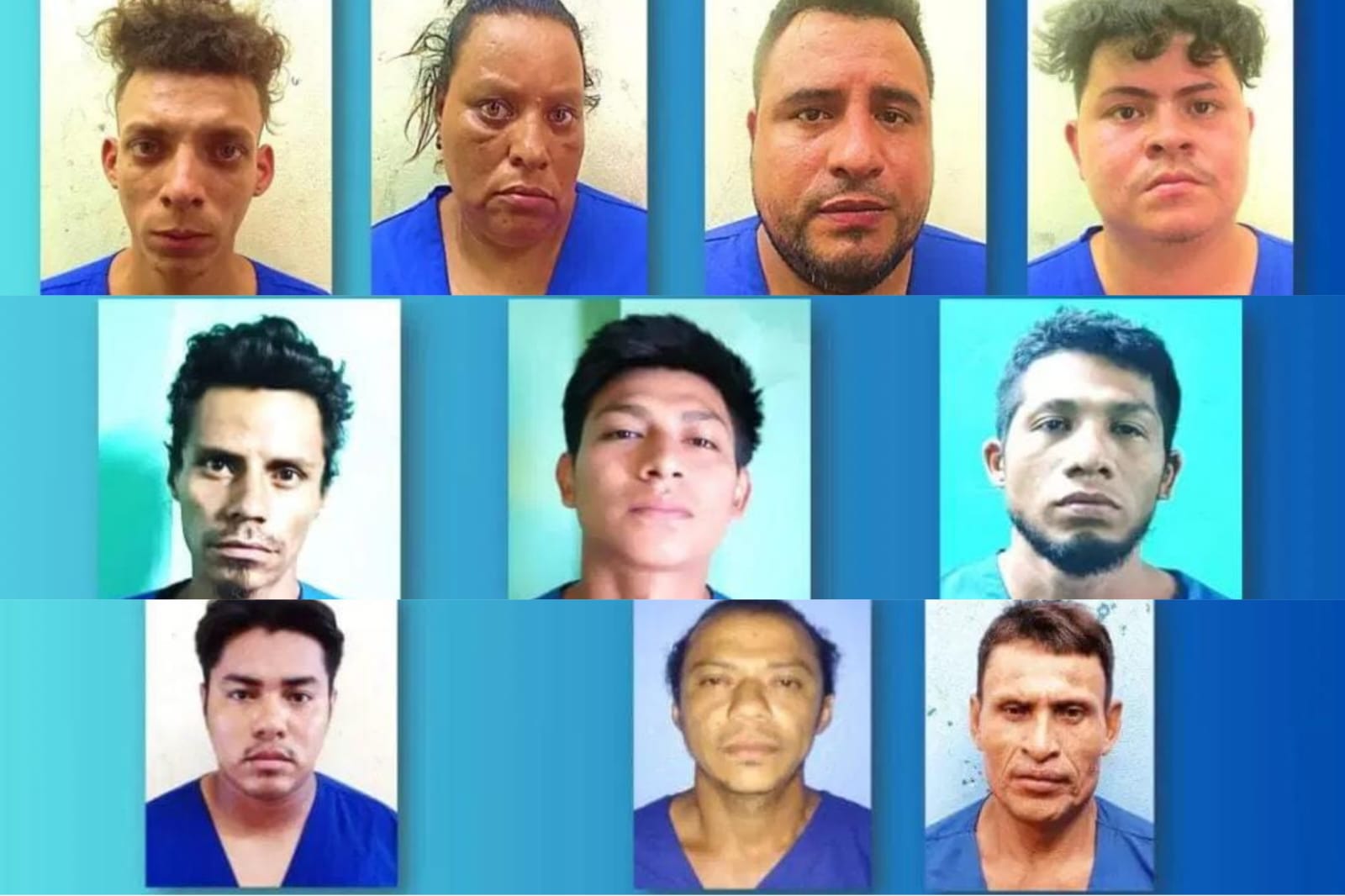 detenidos por diferentes delitos foto nicaragua actual