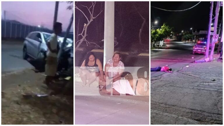 fallecidos por accidente de tránsito en día del trabajador foto nicaragua actual