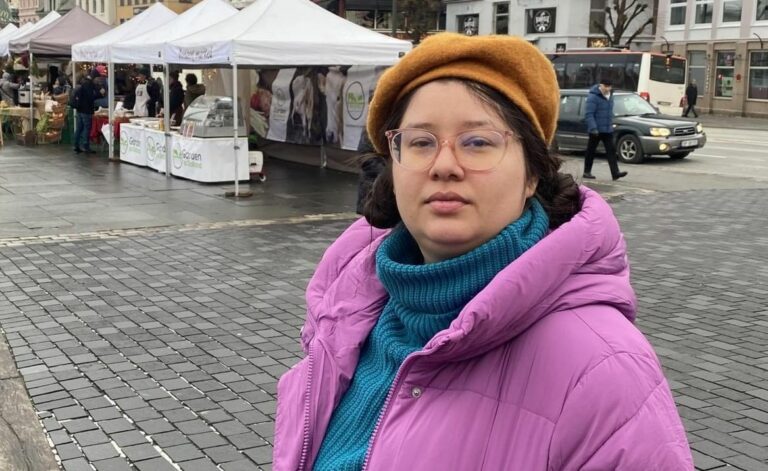 periodista nicaraguense solange saballos en peligro de deportación desde noruega foto cortesia