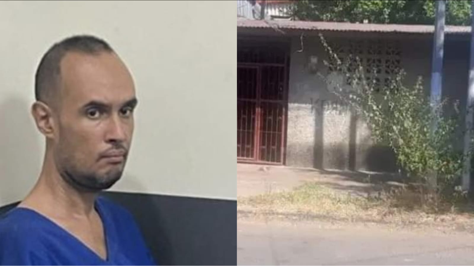 Christian Azael Asensio Asensio asesino de su propio padre foto nicaragua actual