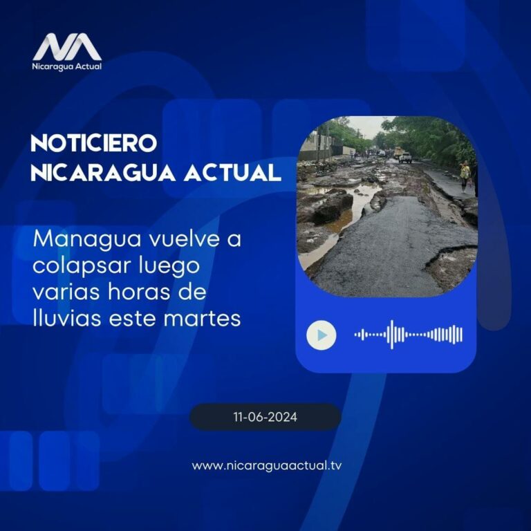 Managua volvió a colapsar este martes tras el registro de un fuerte torrencial que convirtió las calles en ríos. En redes sociales circulan videos donde se aprecia cómo algunas calles de Managua se convirtieron en corrientes de agua que han obstaculizado el paso. Unas de las zonas más afectadas fue el puente de El Dorado. Aparentemente la basura obstaculizó el paso del caudal provocando que la corriente crezca, se rebalse y cubra las carreteras.