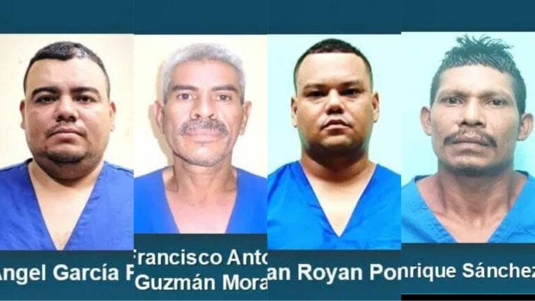 delincuentes detenidos por la policia foto nicaragua actual