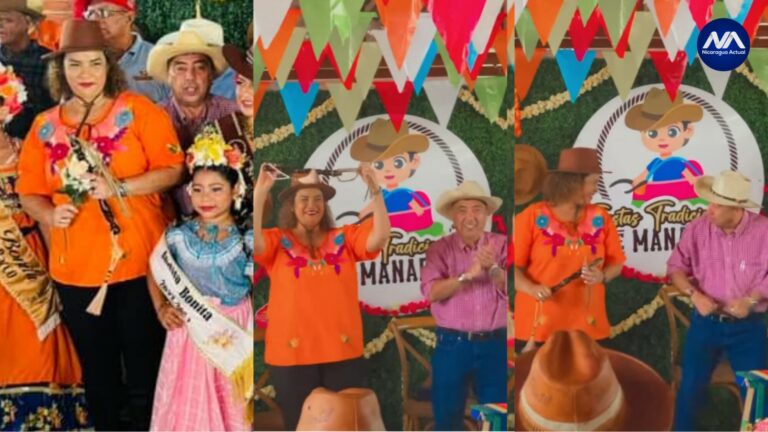 Alcaldesa Reina Rueda, recibe mayordomía de las fiestas patronales de Managua.