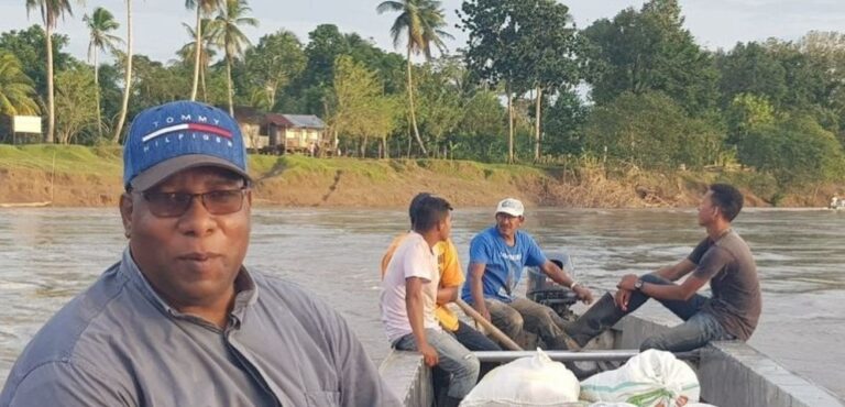 Rodolfo French párroco de Waspan en la Costa Caribe Norte