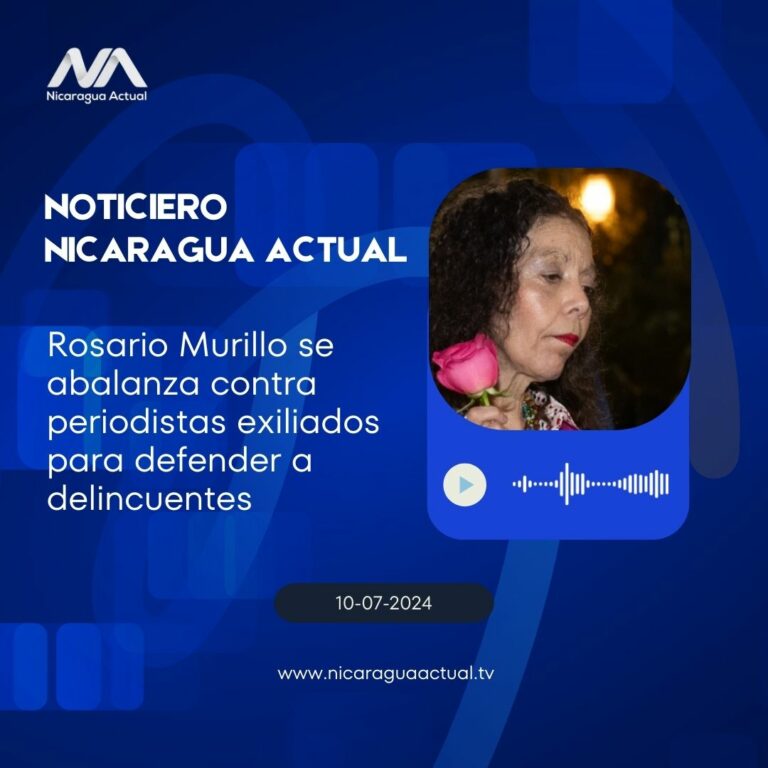 Rosario Murillo enfurecida, arremete contra sacerdotes y opositores desterrados