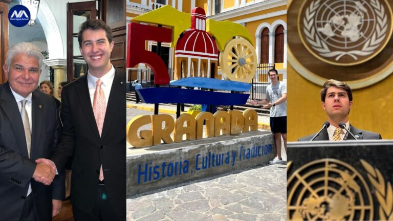 Daniel del Valle, quien es enviado especial para la Juventud del Parlamento Centroamericano (Parlacen) y presidente del Consejo Asesor de Juventud de Hábitat ante las Naciones Unidas (ONU)