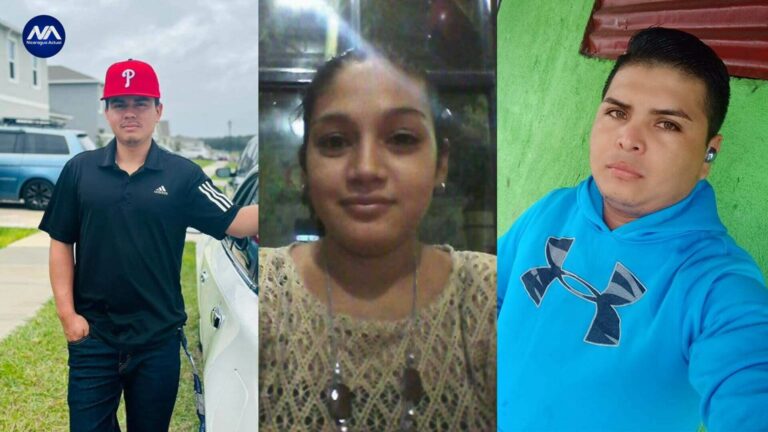 Nicaragüenses fallecidos en Estados Unidos, Inés Estefaní Champoñan González , Kevin Rodríguez Ramos y Darwin Calero Pilarte
