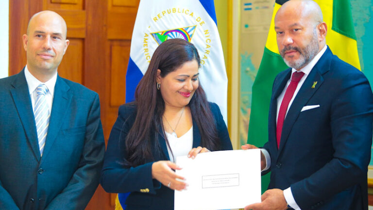 Vicecanciller nicaragüense, la sandinista Arlette Marenco.