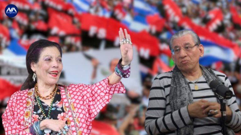 Rosario Murillo y su cuñado Humberto Ortega, quien falleció este 30 de septiembre.