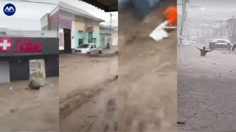 Matagalpa: inundación afecta más de cien viviendas y comercio por fuerte lluvia