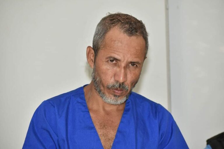 José Francisco Salgado, de 40 años, condenado por violar y asesinar a su tía de 80 años.