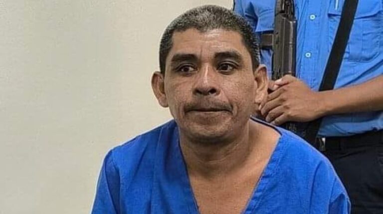 Femicida Rogelio Flores Zeledón, condenado a doble cadena perpetua.