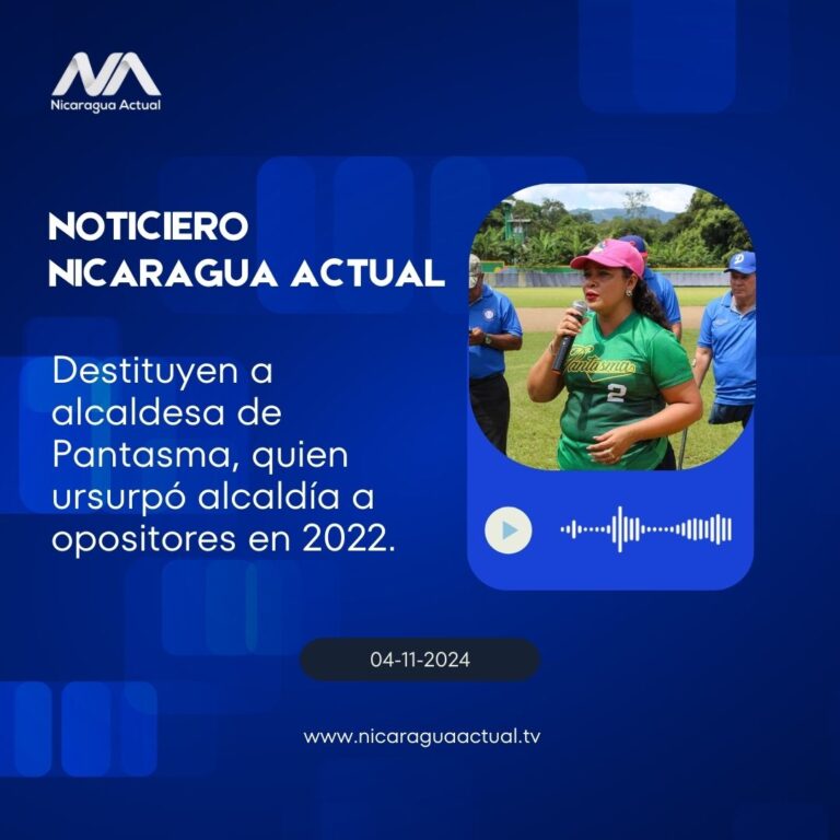 Destituyen a alcaldesa de Pantasma, quien ursurpó alcaldía a opositores en 2022.