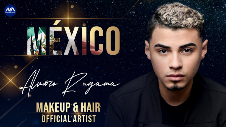 Nicaragüense Álvaro Rugama, entre los maquillistas y estilistas de Miss Universo 2024