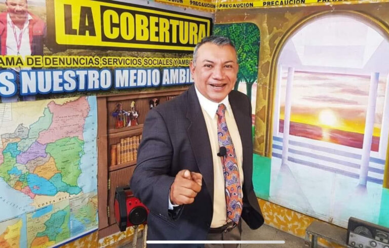 Periodista nicaragüense Elsbeth D'Anda, director del programa La Cobertura que es transmitido por el Canal 23.