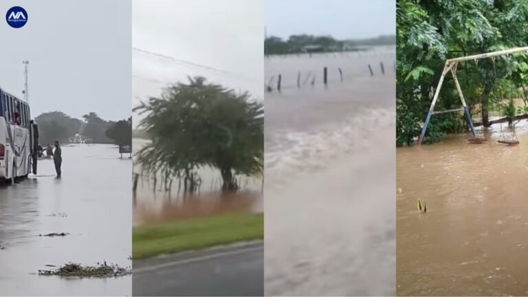 Reportan estragos por desborde de río Ochomogo en Rivas.
