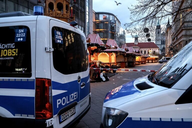 Atropello masivo en Alemania