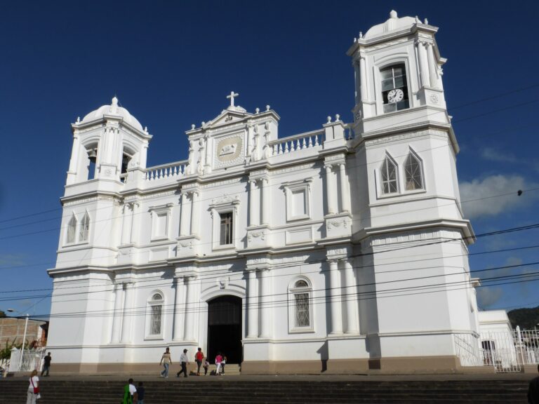 Fachada de la Catedral de Matagalpa.