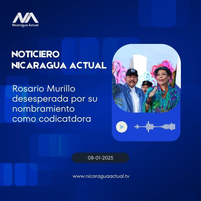 Rosario Murillo desesperada por su nombramiento como codicatdora